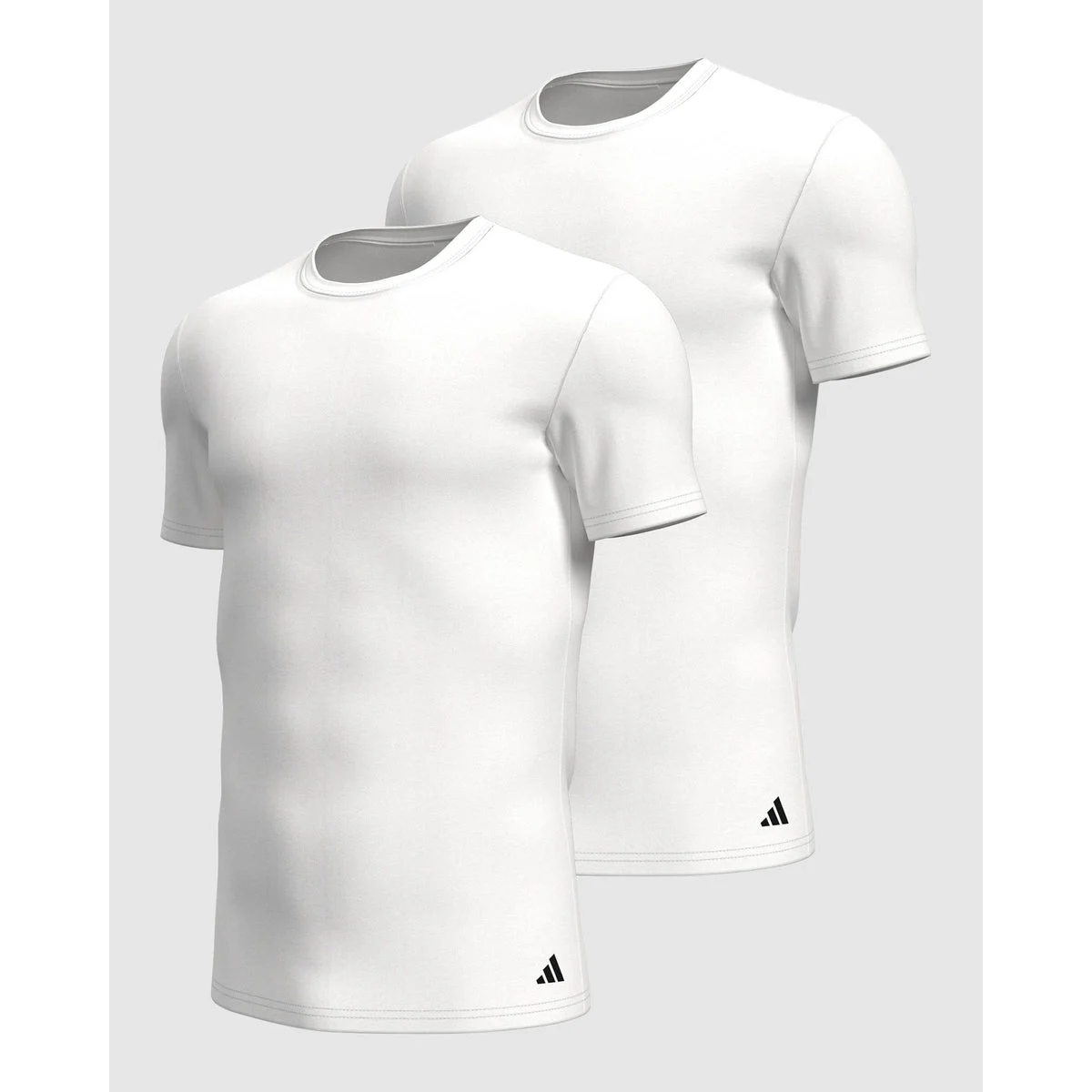 2 Pack Active Flex Cotton Crew Neck T-Shirt