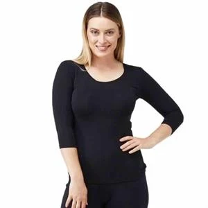 3/4 Sleeve Scoop T-shirt