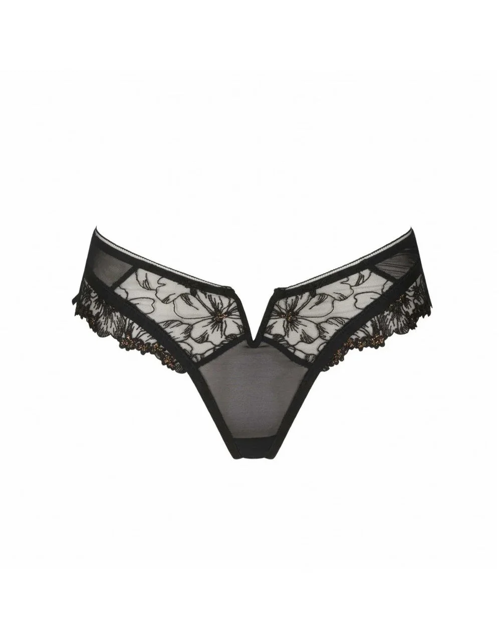Ivy Floral V Thong