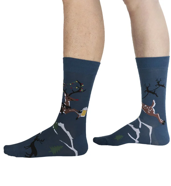 SOCK it to me Men's Crew Socks (SITMMCS) - Brew-Dolph
