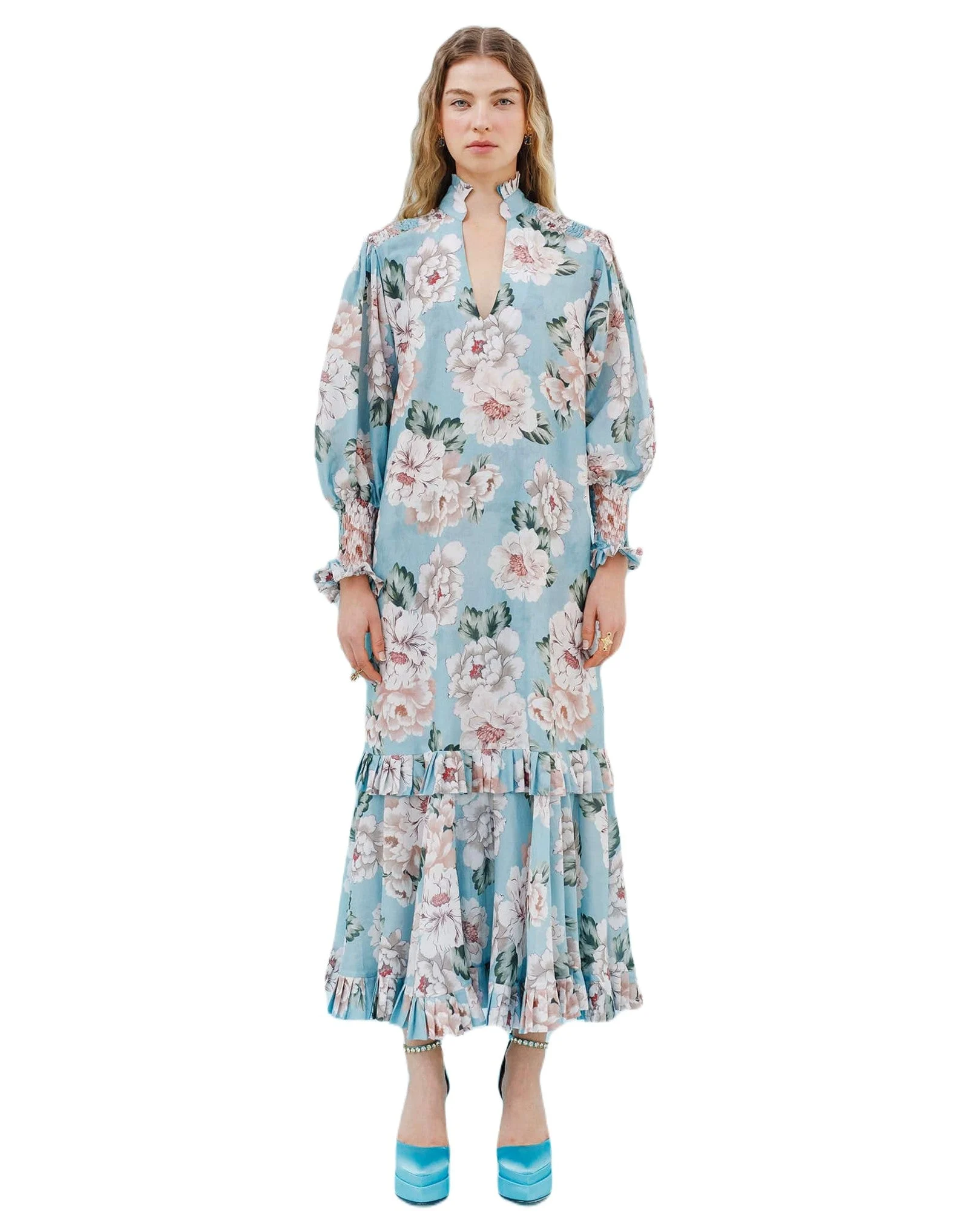 Adna Dress Crystal Floral