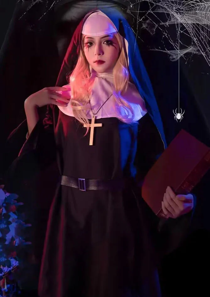Adult The Nun Valak Costume Plus Size