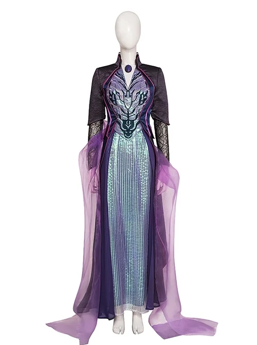 Agatha All Along Ghost Agatha Halloween Cosplay Costume Full Set