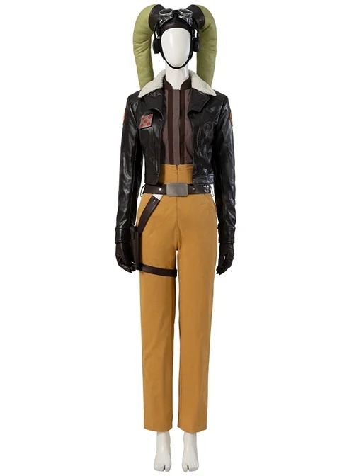 Ahsoka Star Wars Spin Off Original Series Hera Syndulla Halloween Cosplay Costume Accessories Earphone And Glasses