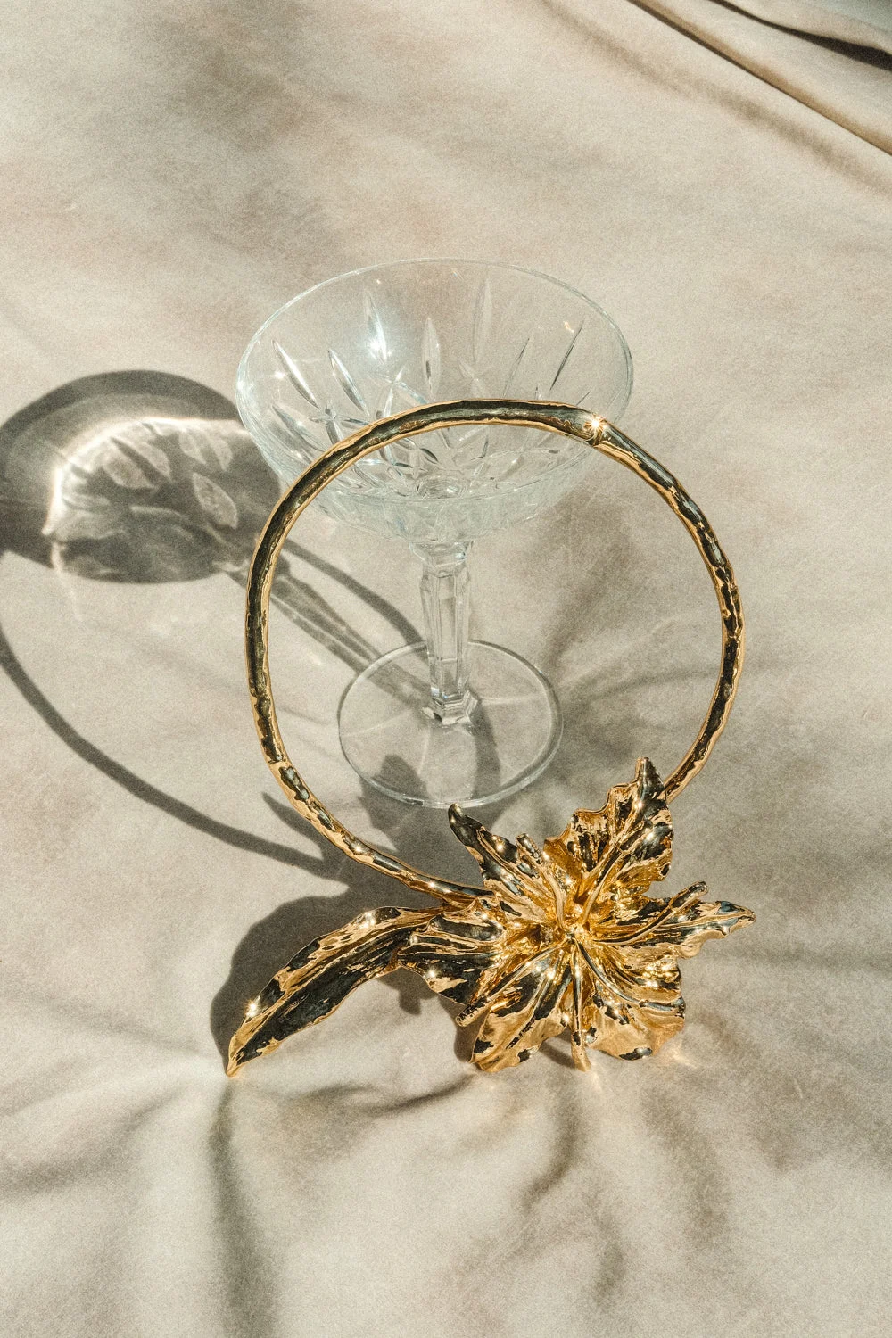AllonaFloral Choker - Gold