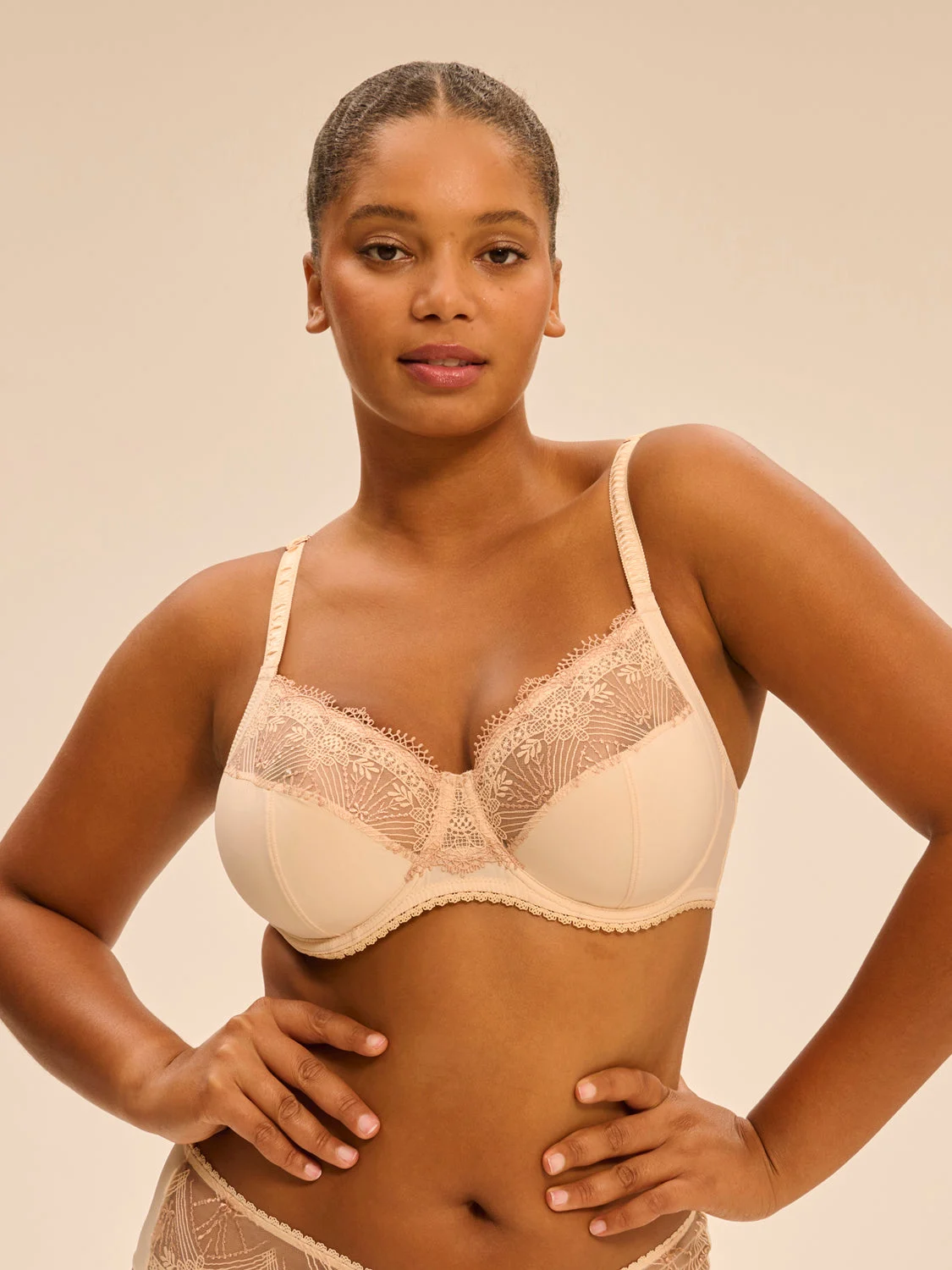 Allure Full Cup Control Bra - Chic BeigeRegular price