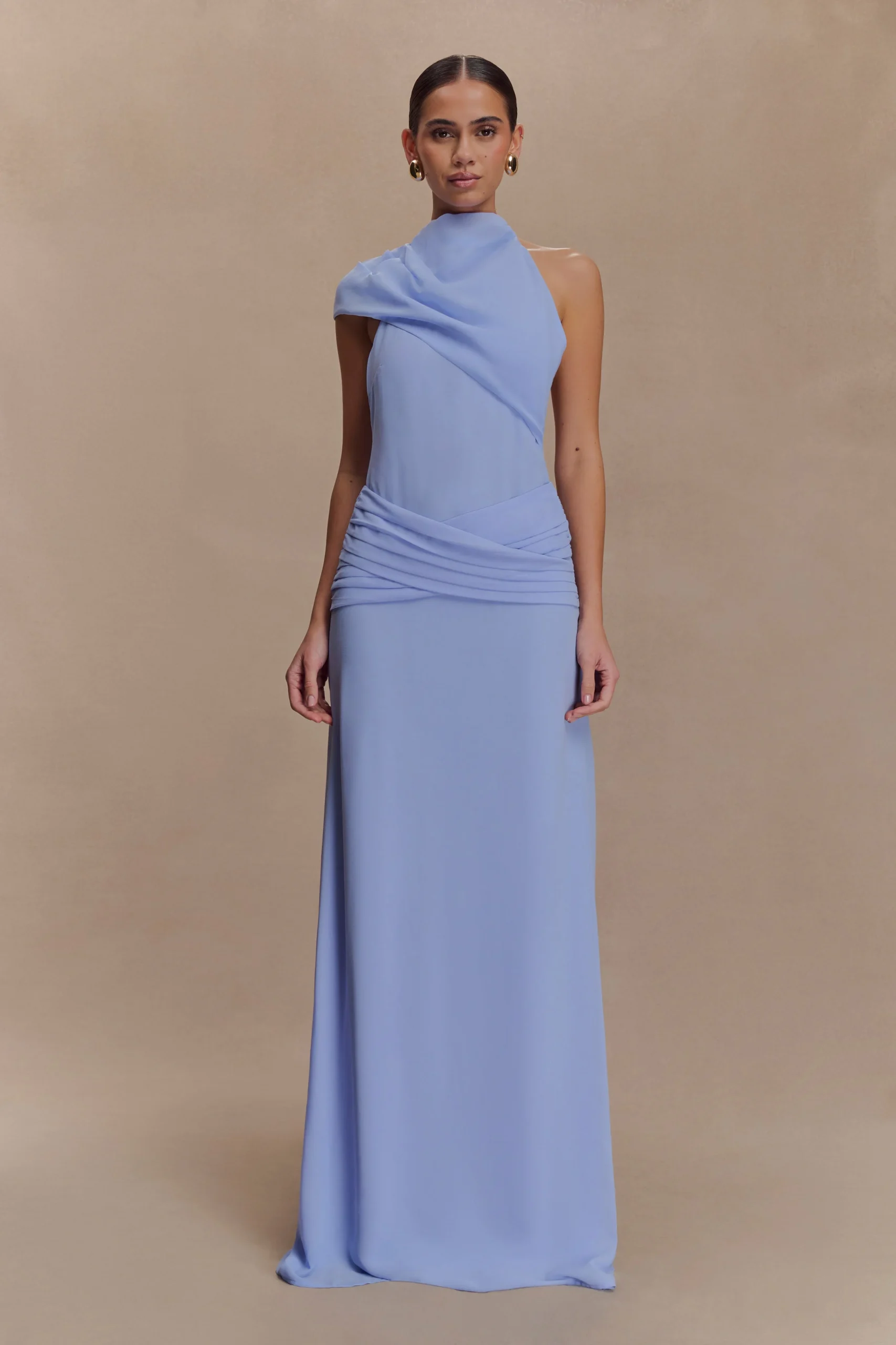 AnaliaFINAL SALEChiffon Maxi Dress - Lilac