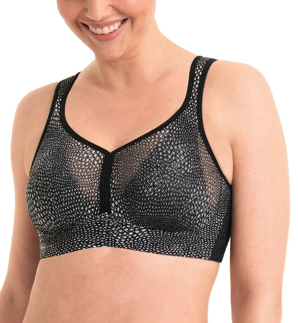 Anita Active Air Control Delta Pad Softcup Sports Bra (5544) - Bubble Grey