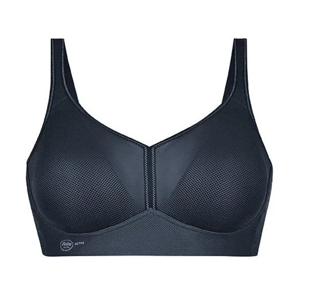 Anita Air Control Deltapad Sports Bra (Anthracite)