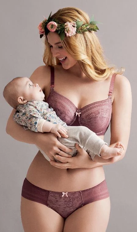 Anita Fleur Underwire Nursing Bra, Berry (5053)