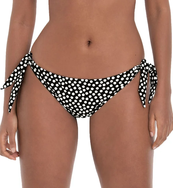 Anita Summer Dot Mimi Reversible Tie Side Swim Bottom (8790-0) - Black/White