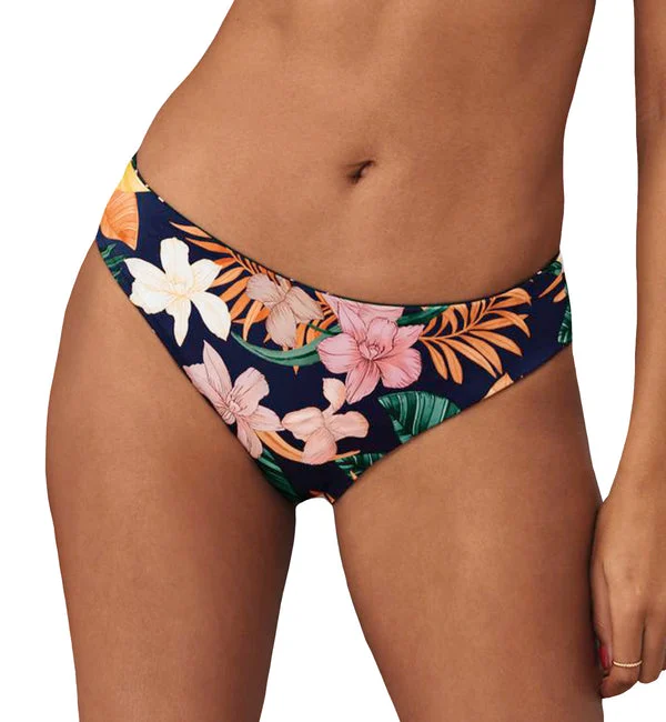 Anita Tropical Sunset Wanda Reversible Swim Bottom (8714-0) - Deep Lagoon