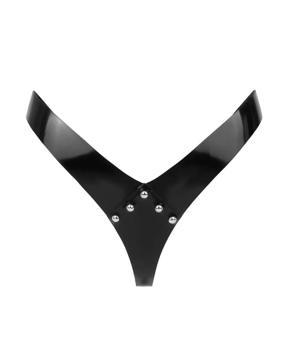 Annika Latex Micro Thong