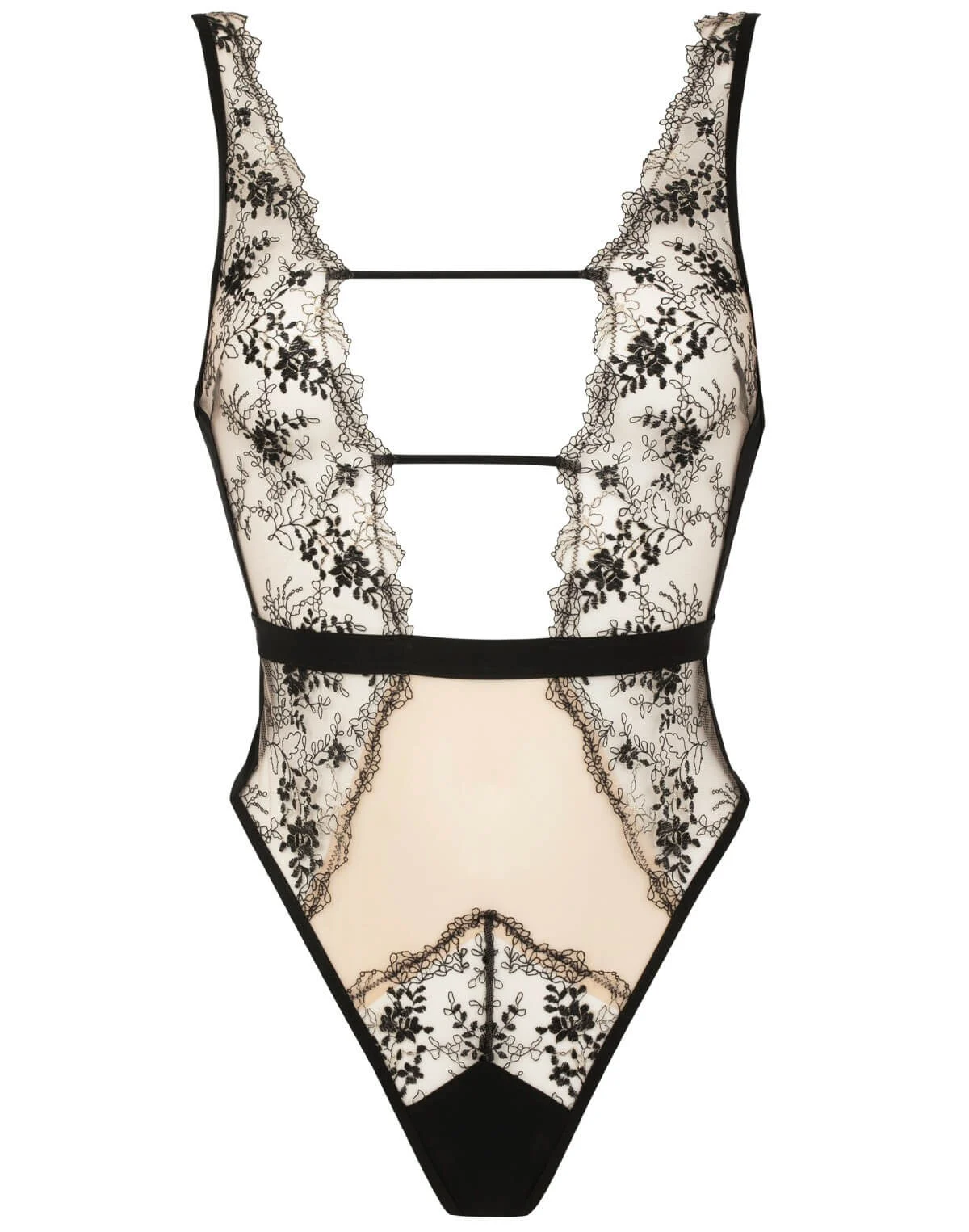 Après Minuit Bodysuit Black