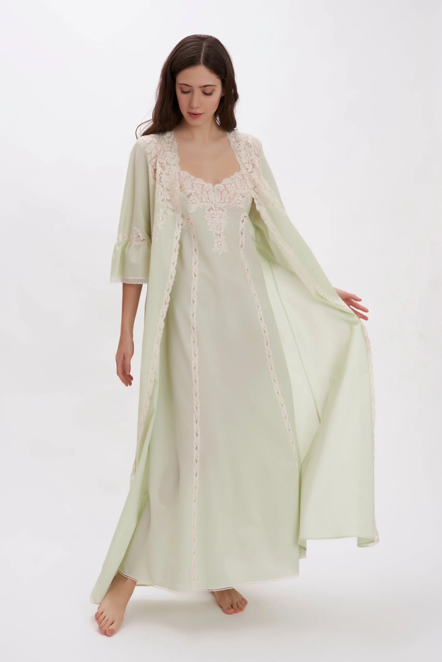 Astrea - Mussola Cotton Robe