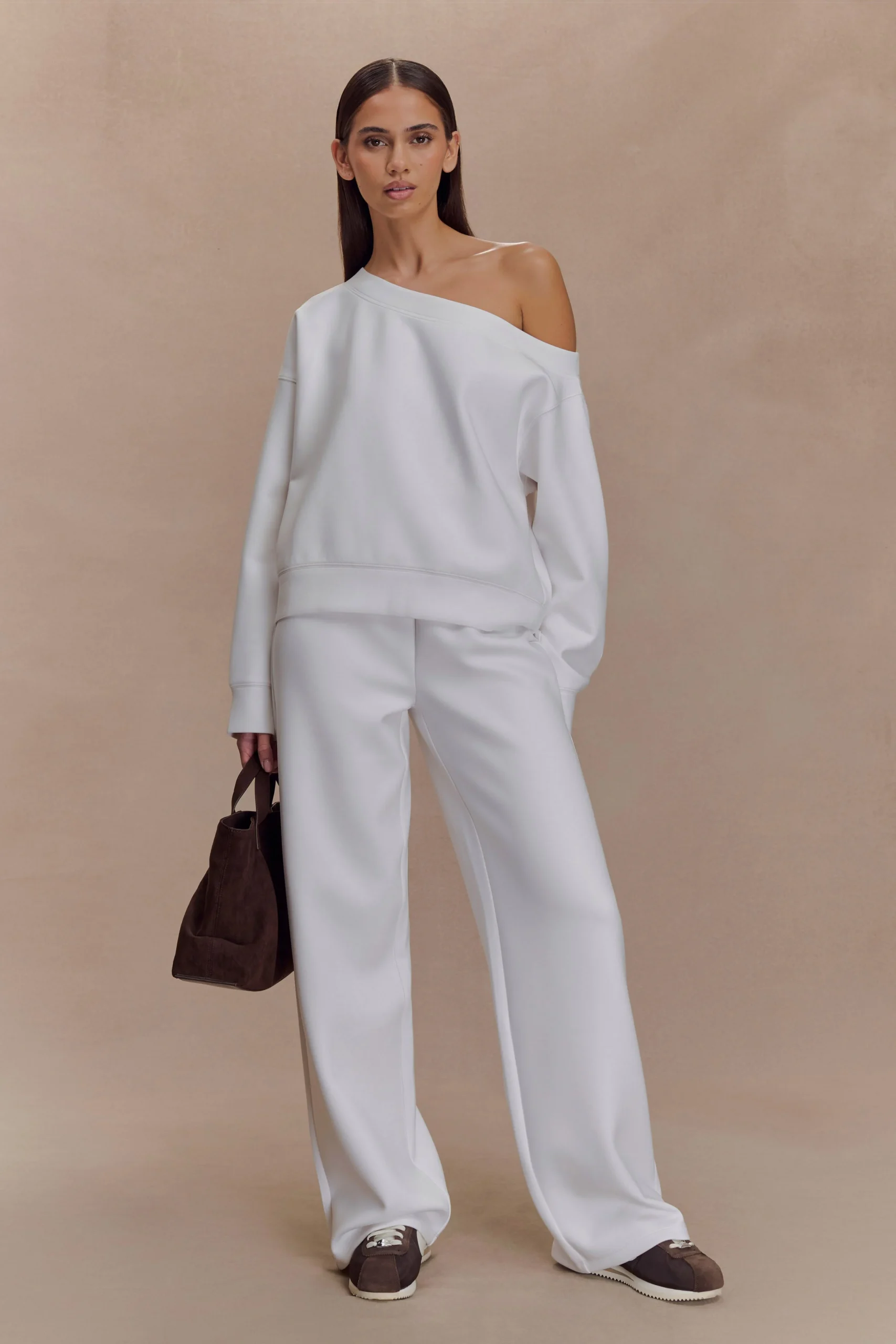 AugustFINAL SALEStraight Leg Jogger - Ivory