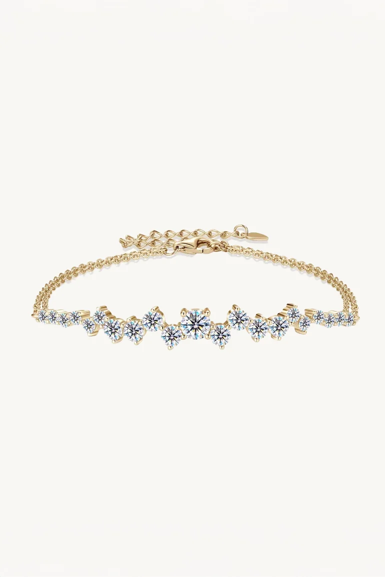 Aureline Moissanite Bracelet