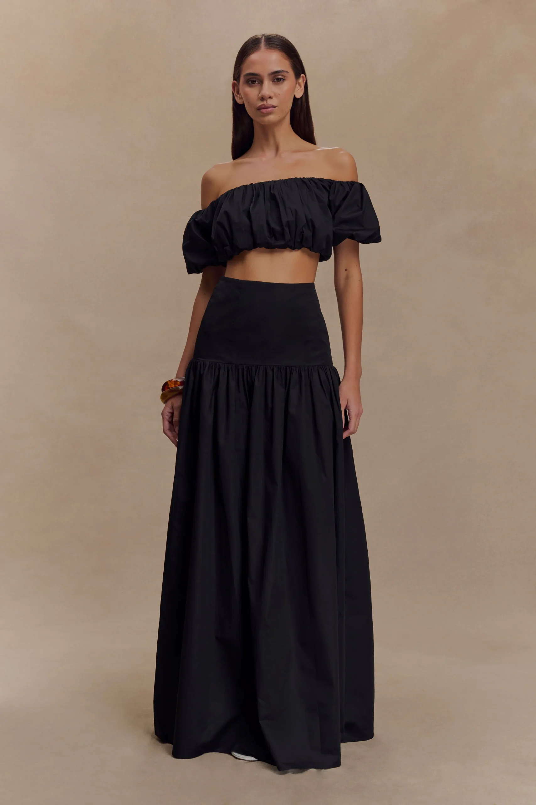AutumnMaxi Skirt - Black