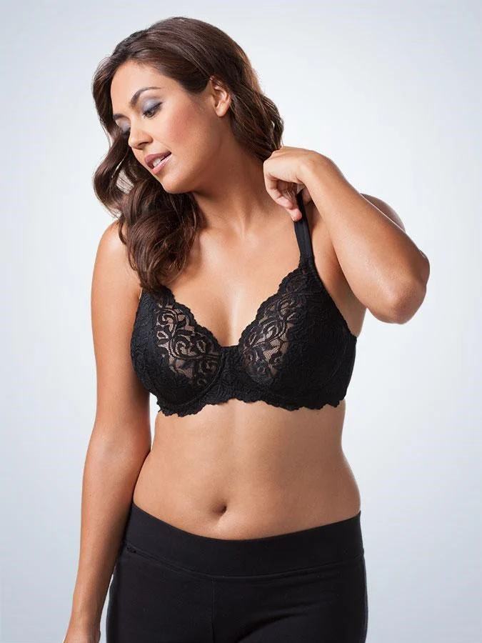 The Ava Scalloped Lace Underwire Bra