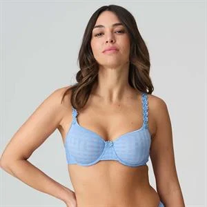 Avero Santorini Blue Full Cup Seamless Bra