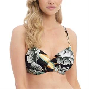 Bamboo Grove Gathered Full Cup Bikini Top
