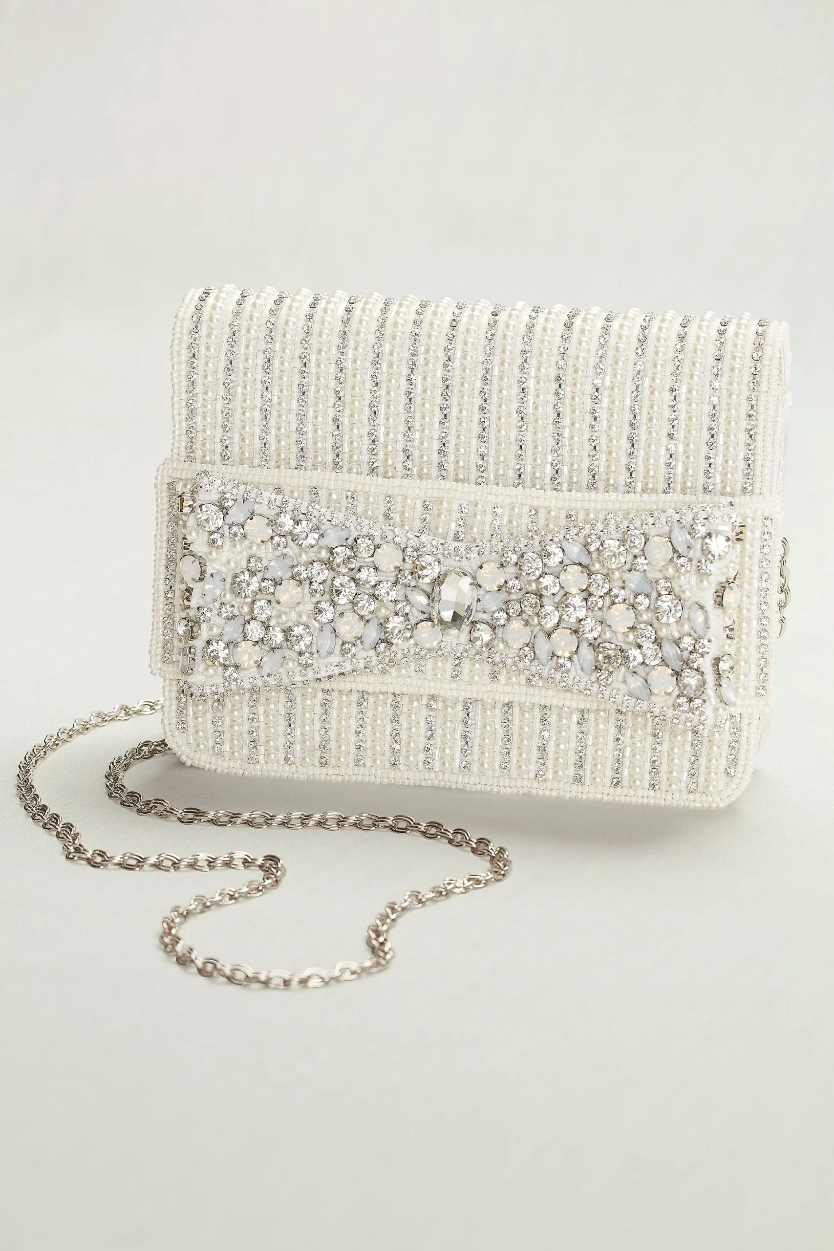 Beaded Bow Clutch