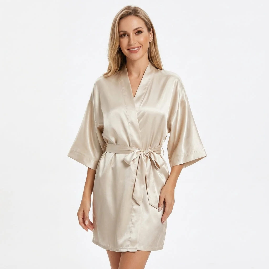 Bella Satin Robe