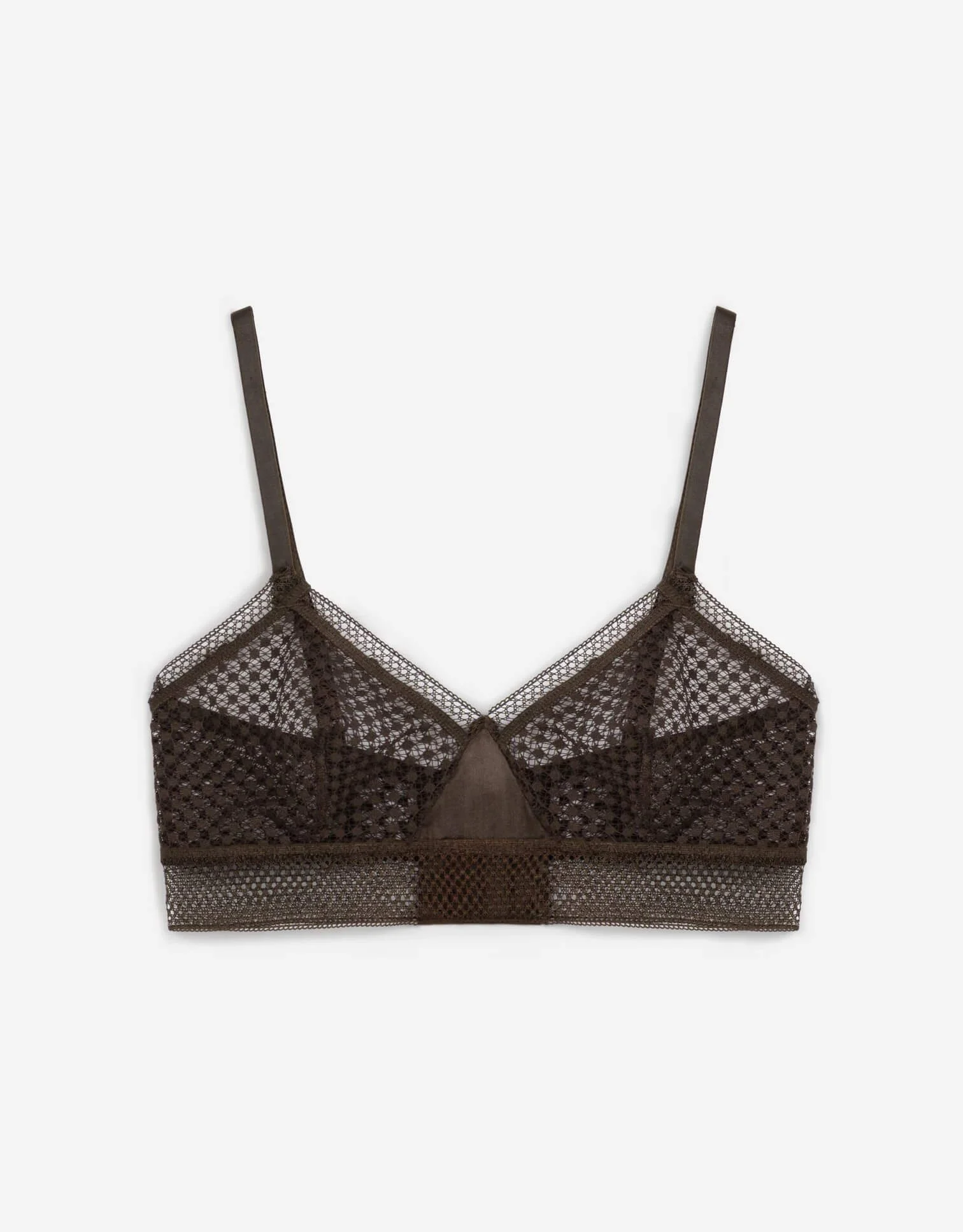 Bella Soft Cup Triangle Bra in Turkish Coffee