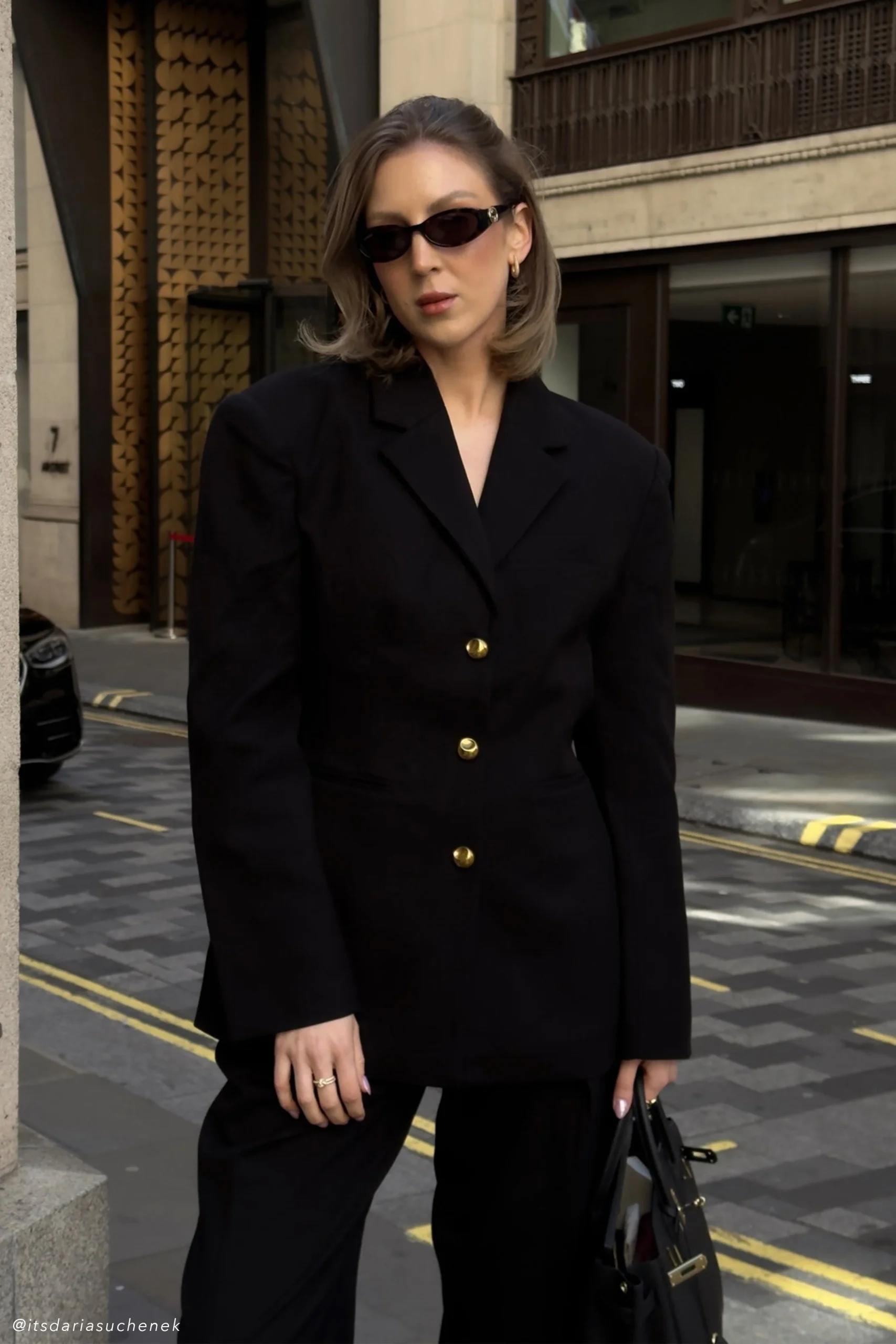 BellamyCinched Blazer - Black