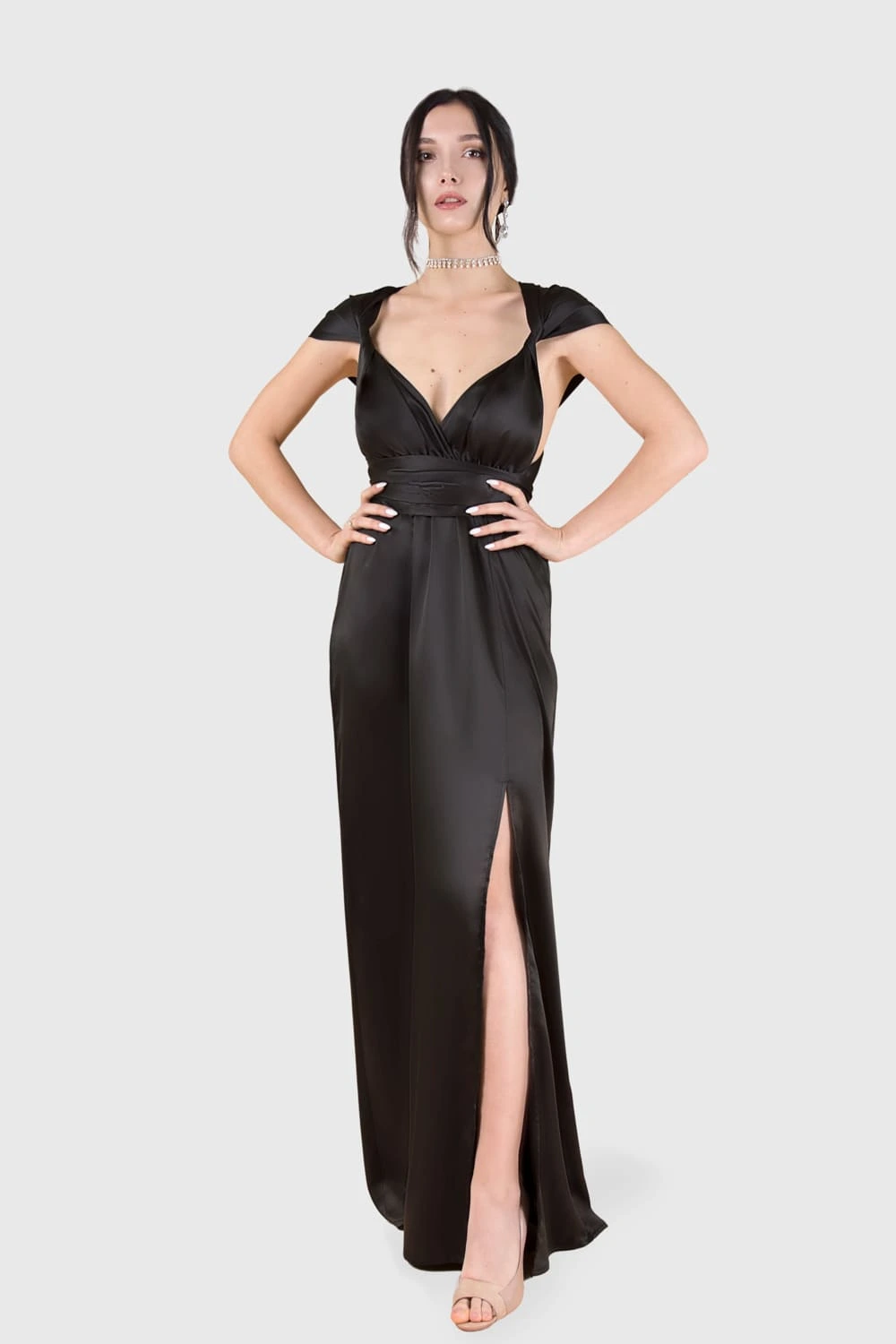 Black Bridesmaid Dress