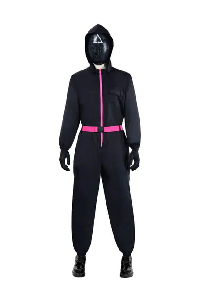 Black Game Guard Jumpsuit