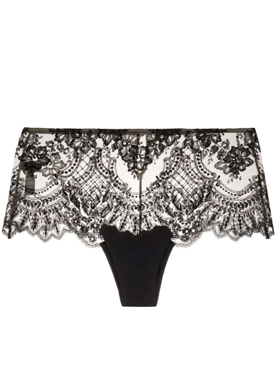 Black High-Waisted Brief