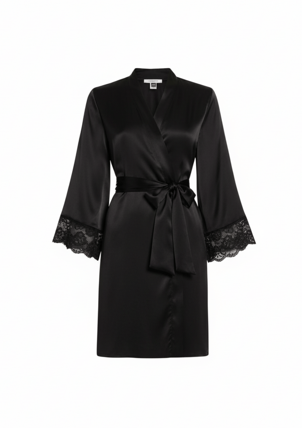 Black Silk Rita Robe