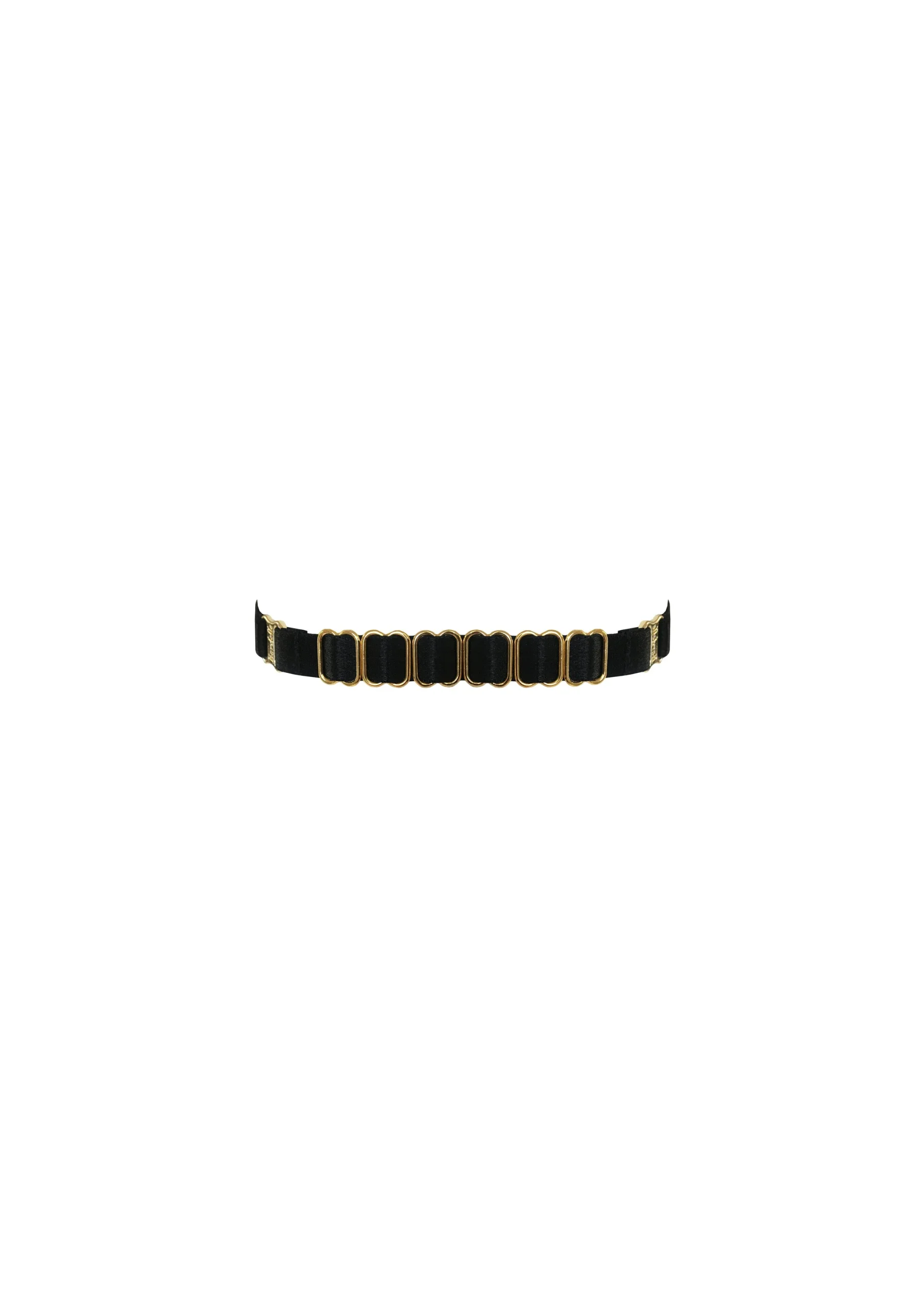 Black Strap Collar
