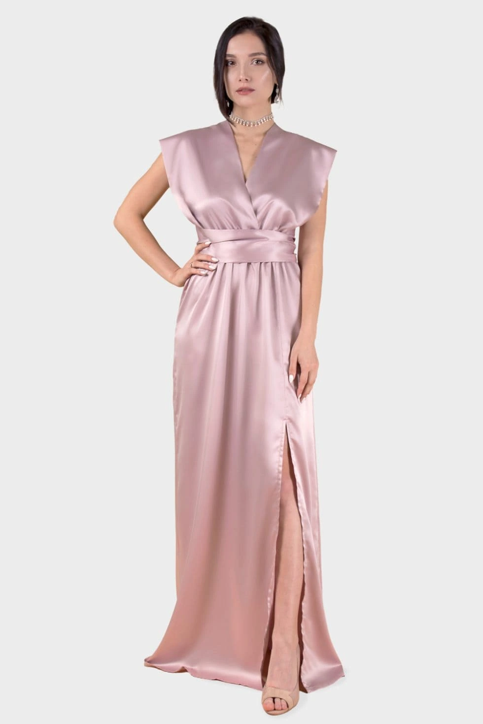 Blush Pink Bridesmaid Dress
