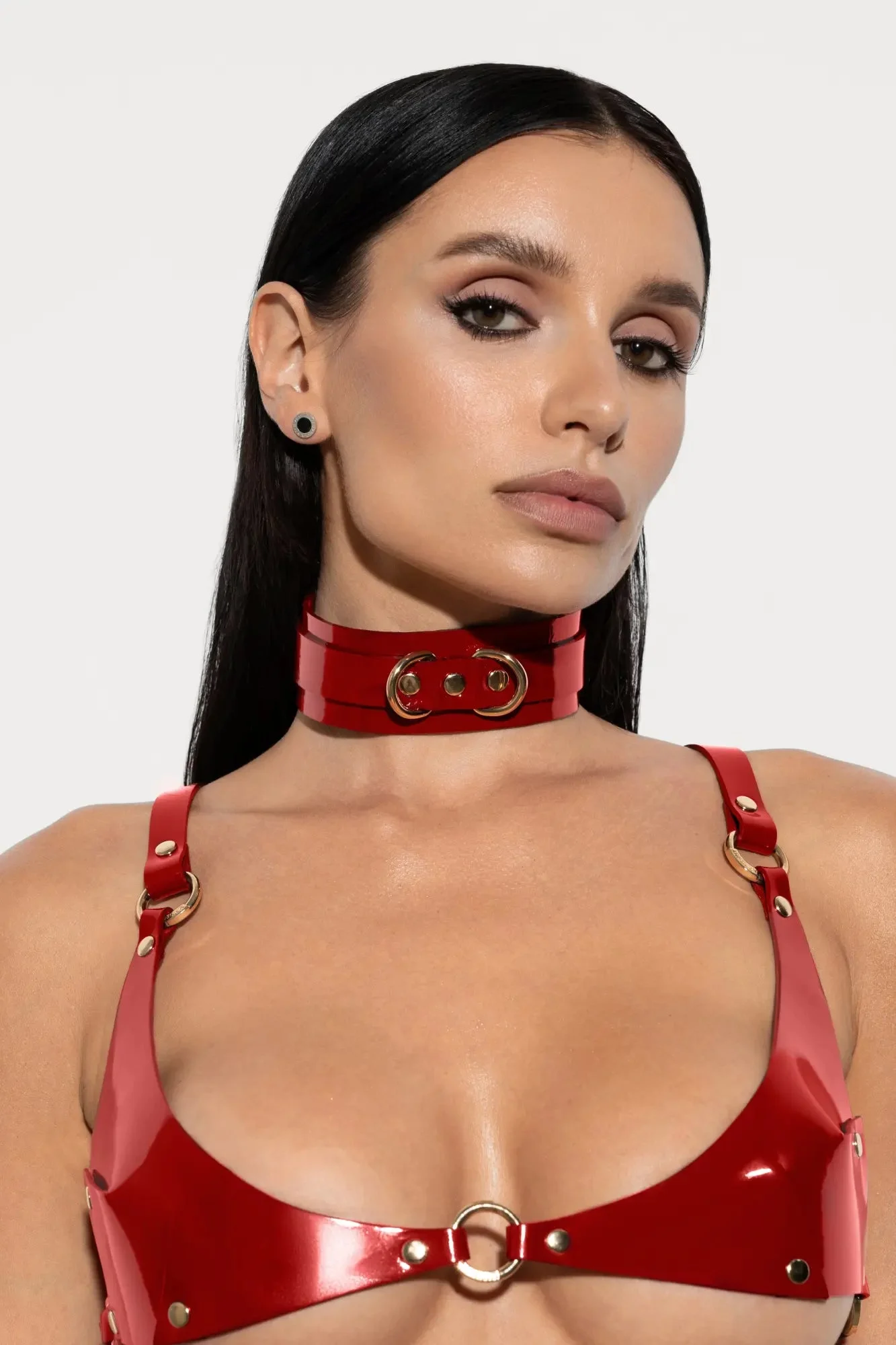 Bonny Collar in Red