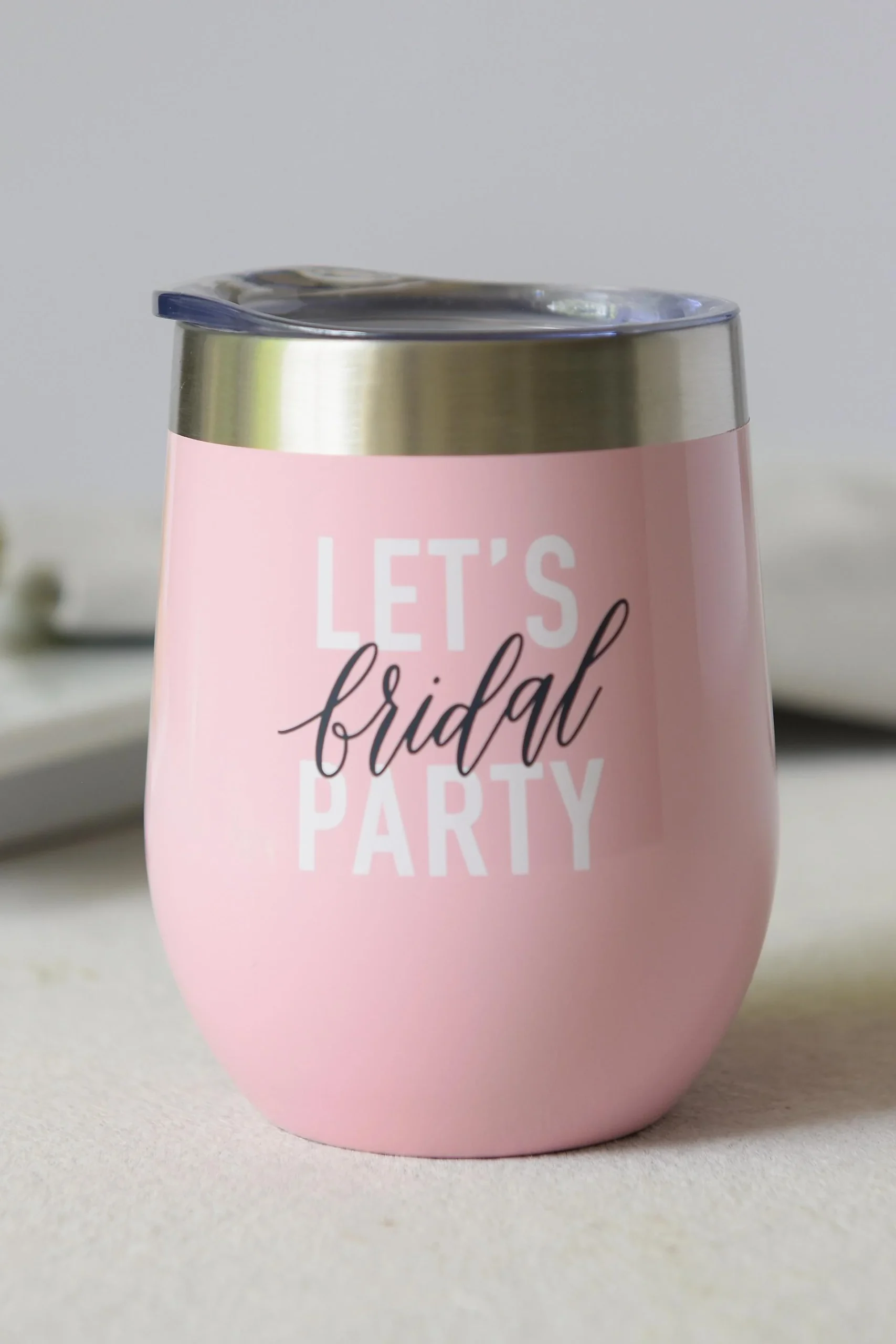 Bridal Party Stainless Steel Wine Tumbler