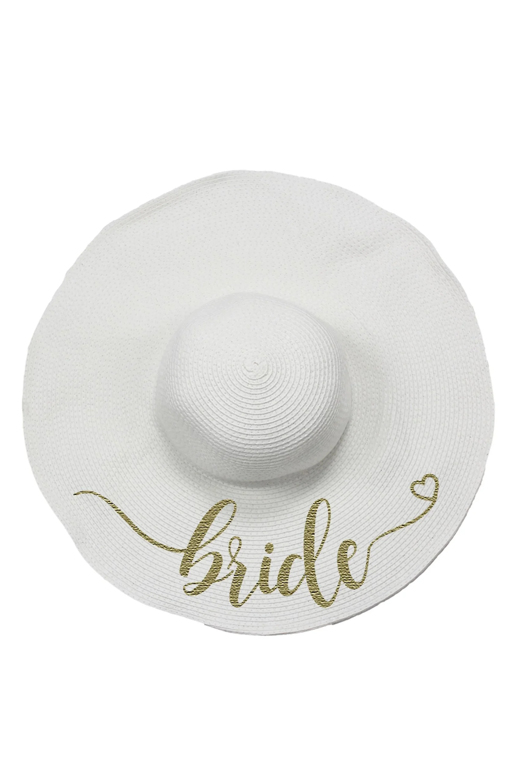 Bride Floppy Sun Hat