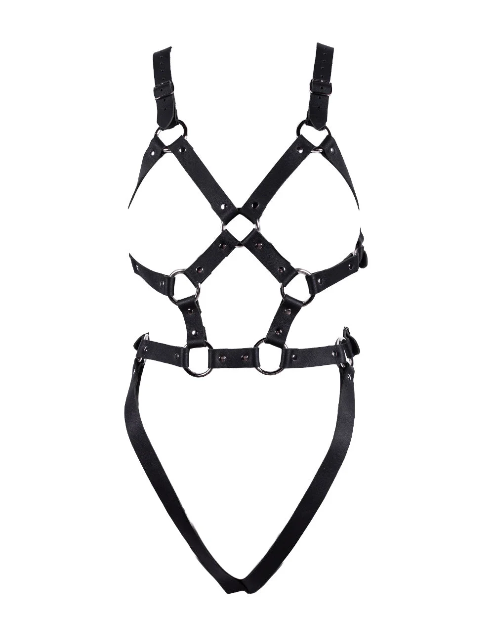 Buckle Up Leather Harness