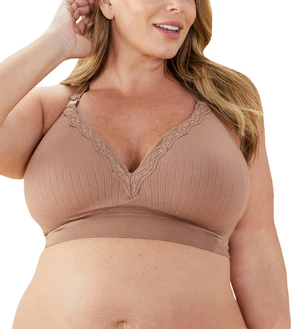 Cake Tutti Frutti Non-Wired Padded Nursing Bra (29-1053) - Mocha