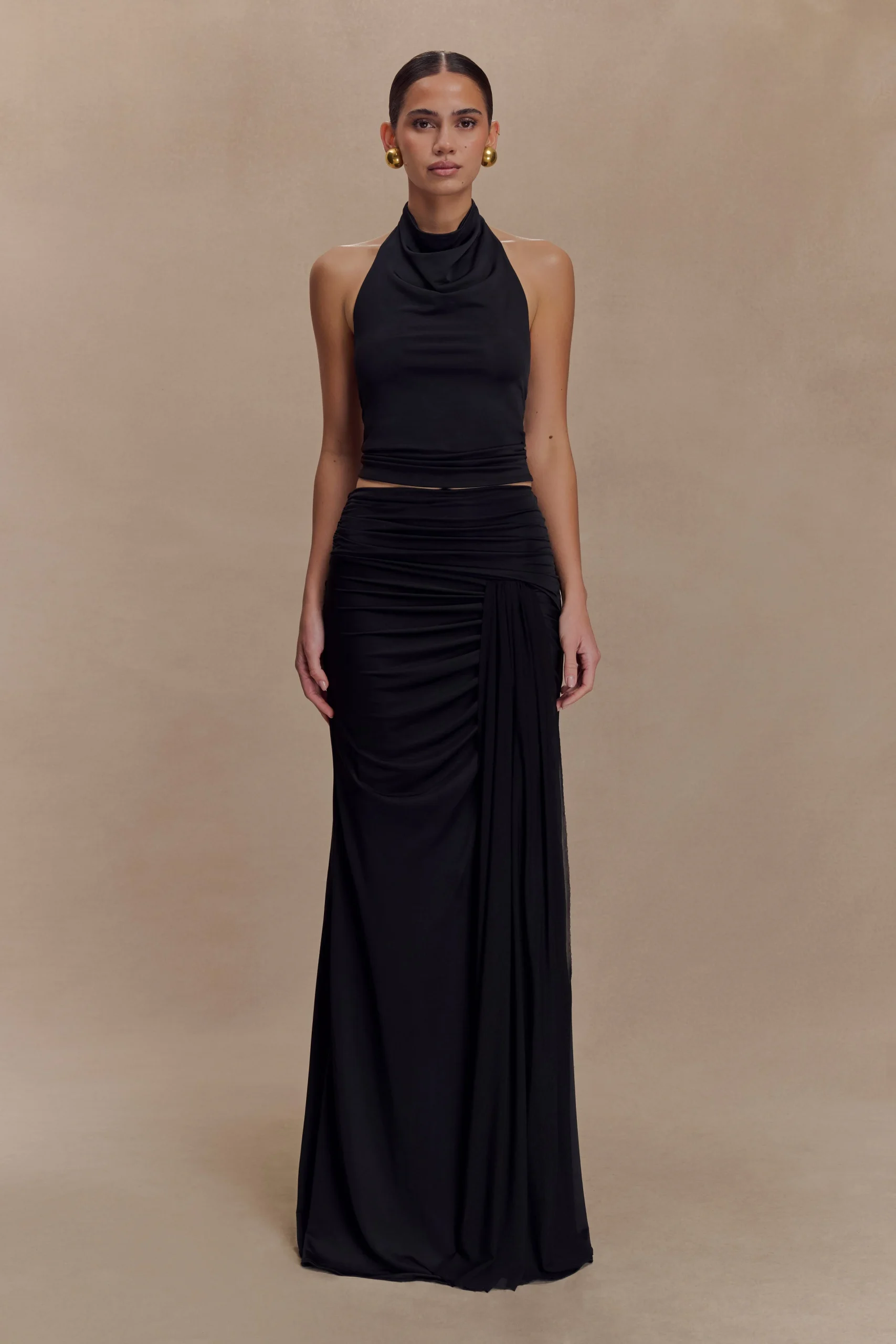 CalandraFINAL SALESlinky Maxi Skirt - Black