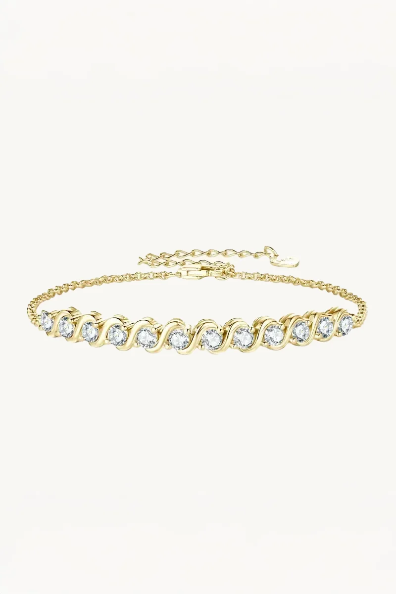 Callista Moissanite Bracelet