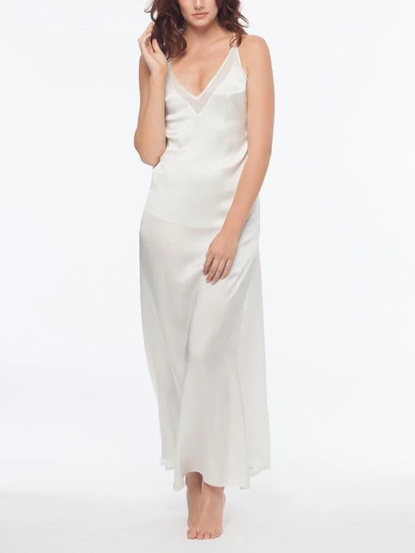Cameron Blanc Negligee Slip Dress