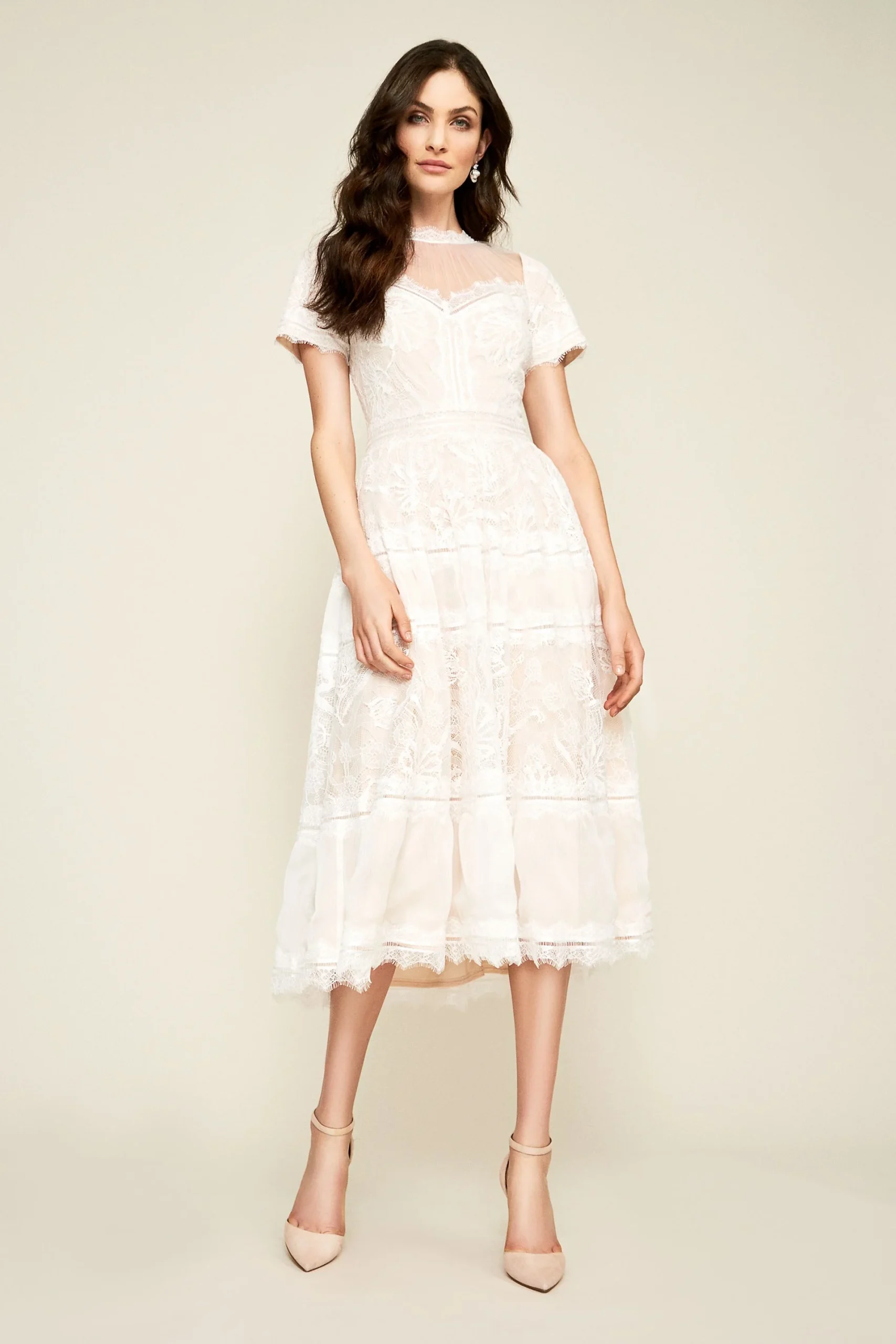 Camila Tea Length Wedding Dress