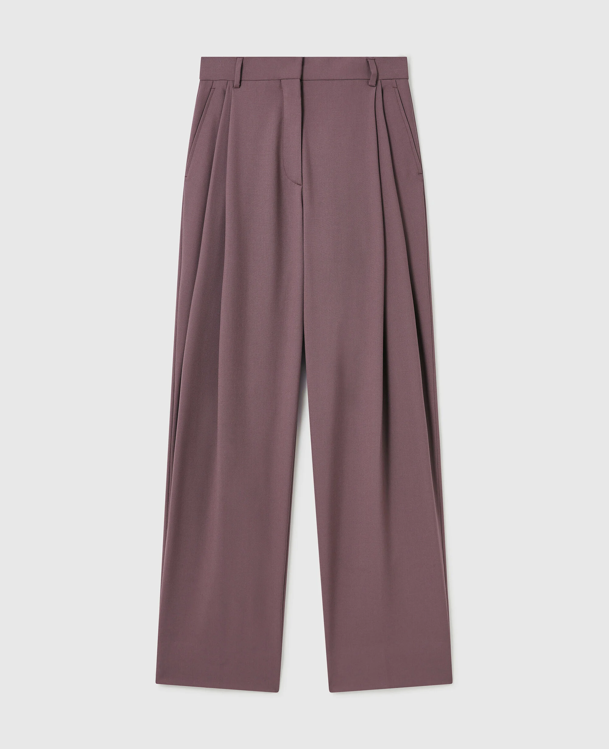 Canvas Lightweight Straight Trousers