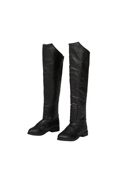Captain Marvel II Spectrum Monica Rambeau Bodysuit Halloween Cosplay Accessories Black Boots