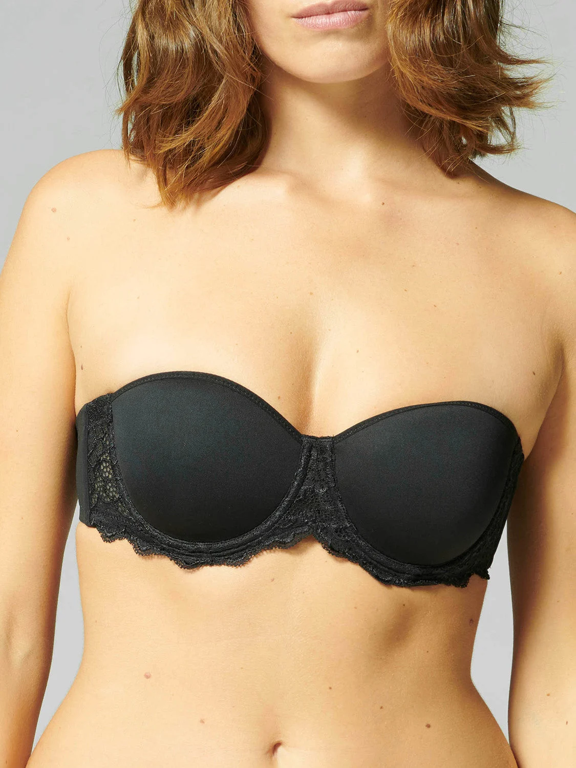 Caresse 3D Strapless Bra - BlackRegular price