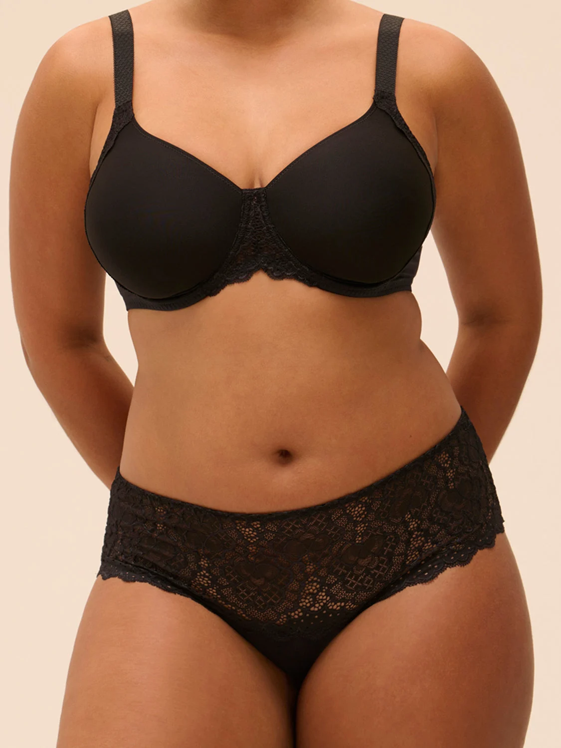 Caresse Shorty Brief - BlackRegular price