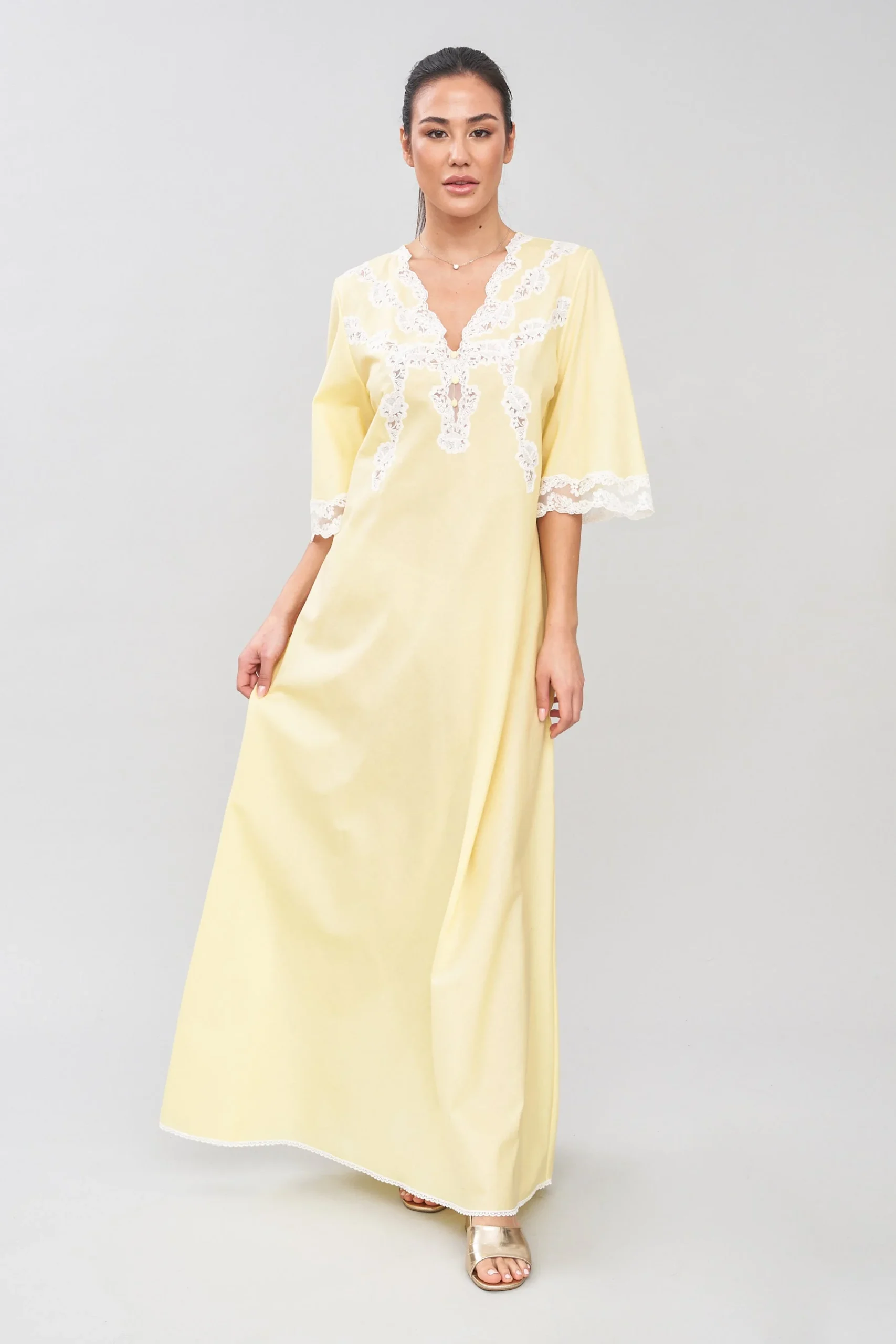 Cassia - Mussola Cotton Nightgown