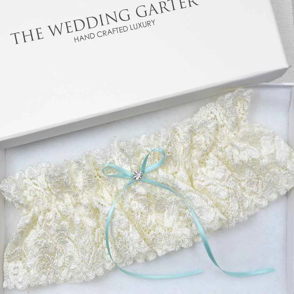 Catherine Cream Lace Bridal Garter